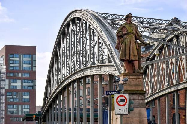 Kornhausbrücke in Hamburg