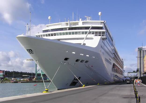 MSC Opera in Stockholm (Schweden) 