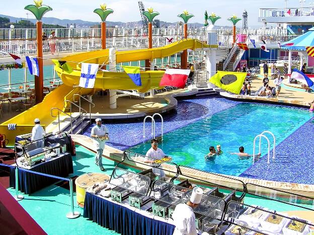 Norwegian Jewel - Swimmingpools & Whirlpools