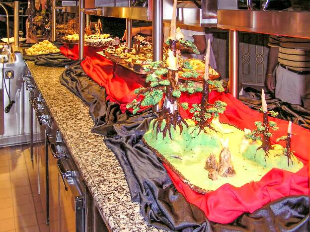 Norwegian Jewel - Schokoladenbuffet 