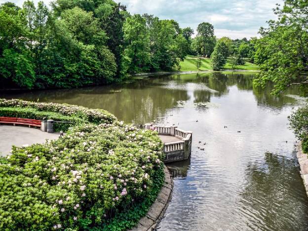 Vigeland-Park und Frogner-Park in Oslo, Norwegen