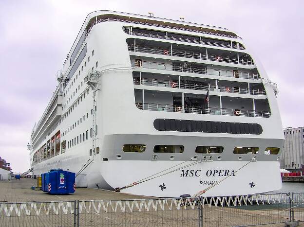 MSC Opera - Heckansicht